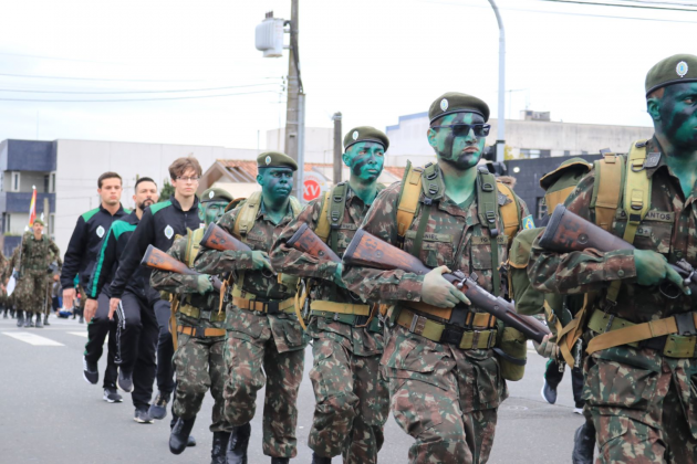 Exército Brasileiro - Exercício de Apresentação da Reserva Ano